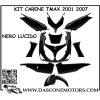 Kit Carene Tmax Nuove 10 pezzi nero lucido
