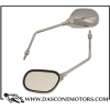 Coppia  SPECCHI CROMO QUADRO MM.8 G / LUNGO