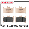 Pastiglie anteriori sinterizzate Braking Tmax 500 530 560