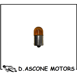 4 Lampadine arancio 12V 10W BA15S G18