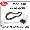KIT CINGHIA E RULLI E CHIAVE VARIATORE Tmax 530 2012 2016