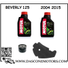 Kit Tagliando Beverly 125    2004 2015
