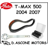 KIT CINGHIA E RULLI E CHIAVE VARIATORE Tmax 2004 2007