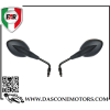 Coppia Specchietti Universali Nero dx sx