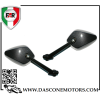Coppia Specchietti Universali Carbon look dx sx Far