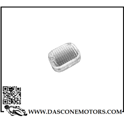 Gemma freccia Nuova Ducati Monster 600 750 900 Trasparente