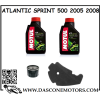 KIT TAGLIANDO OLIO FILTRI APRILIA ATLANTIC SPRINT 500 2005 2007