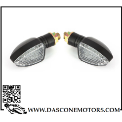 2 Freccette LED C.E Triangolare Nero 60 x 25mm Omologate C.E    Corte