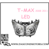 FARO ANTERIORE LED OMOLOGATO   TMAX 500 2008 2011
