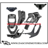 kit carene Booster 9 pezzi Nero grezzo 88 03 ( FRENO A TAMBURO )
