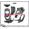 kit carene Booster 9 pezzi Nero grezzo 88 03 ( FRENO A TAMBURO )
