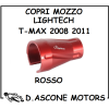 TMAX 2008 2011 COPRI MOZZO LIGHTECH ROSSO