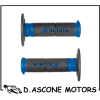 Ariete Manopole Blu Nere DUALITY Lunghe 115 mm - 4 1/2” per Moto Cross
