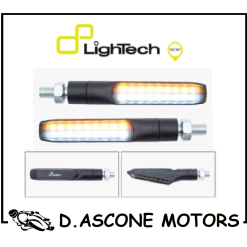 COPPIA FRECCE A LED LIGHTECH - UNIVERSALI PER MOTO / OMOLOGATE