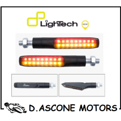 COPPIA FRECCE A LED LIGHTECH - UNIVERSALI PER MOTO / OMOLOGATE