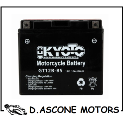 Batteria GT12B-BS senza manutenzione con pacco acido