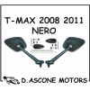 COPPIA SPECCHIETTI NERI FAR TMAX 500 2008 2011