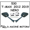 COPPIA SPECCHIETTI NERI FAR TMAX 530 2012 2019