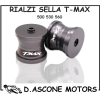 Rialzi schienale Sella Tmax 500 530 560 TITANIO