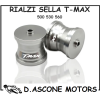 Rialzi schienale Sella Tmax 500 530 560 ARGENTO