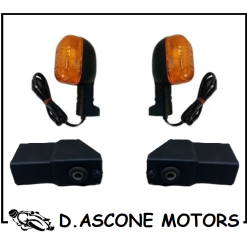 2 SUPPORTI FRECCE ANTERIORI MONSTER 600 750 900 + 2 FRCCE