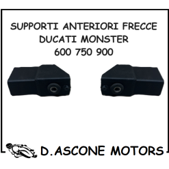 2 SUPPORTI FRECCE ANTERIORI MONSTER 600 750 900