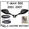 Specchietti a Manubrio Tmax Orion Neri 01 07 CON TAPPI