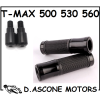 COPPIA MANOPOLE E BILANCERI TMAX 500 530 560 NERO