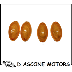 4 GEMME FRECCE DUCATI MONSTER  ANTERIORI POSTERIORI ARANCIO
