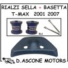 KIT RIALZI SCHIENALE BASETTA SELLA TMAX 2008 2016  BLU