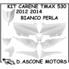 KIT CARENE TMAX 530 BIANCO PERLA 11 PEZZI DAL 12-14