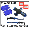 KIT TAPPI CON ADATTATORI LEVE E MANOPOLE TMAX 2001 2003 BLU