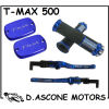 KIT TAPPI  LEVE E MANOPOLE TMAX 2004 2007 BLU