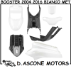 KIT CARENE 7 PEZZI BOOSTER 2004 2016 BIANCO METALLIZZATO