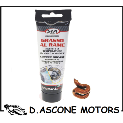 GRASSO AL RAME - TUBETTO ML. 75 - RESISTE A TEMPERATURE da -30°C a + 1100°C