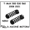 MOLLE AMMORTIZZATORI SELLA TMAX 500 530 560 NERO