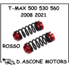 MOLLE AMMORTIZZATORI SELLA TMAX 500 530 560 ROSSO