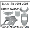 KIT 5 PEZZI CARENE NARDO' GREY MBK BOOSTER 1993 2003