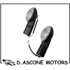 2 FRECCE A LED DUCATI MONSTER VETRO TRASPARENTE ANTERIORI