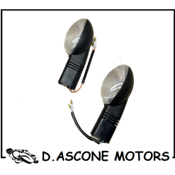 2 FRECCE A LED DUCATI MONSTER VETRO TRASPARENTE ANTERIORI