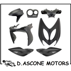 KIT CARENE 7 PEZZI NERO OPACO AEROX 1997 2012