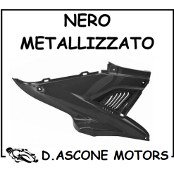CARENA MOTORE DESTRA NITRO / AEROX NERO METAL