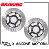 COPPIA  DISCHI FRENO BRAKING KAWASAKI