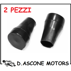 2 Gommini di Ricambio per Cavalletto Centrale