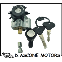 KIT SERRATURE 2 PEUGEOT JET FORCE LOOXOR VIVACITY