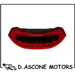 FARO POSTERIORE ROSSO A LED PIAGGIO NRG OMOLOGATO