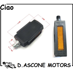 COPPIA PEDALI COMPATIBILI PIAGGIO SI-CIAO-BRAVO-BOXER-GRILLO 1975-1997