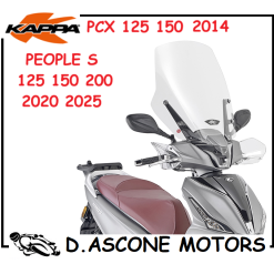 PARABREZZA TRASPARENTE KYMCO PEOPLE S 125 150 200 2020 2025