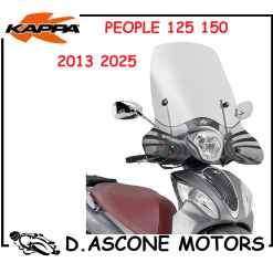 PARABREZZA TRASPARENTE KYMCO PEOPLE S 125 150 2013 2025