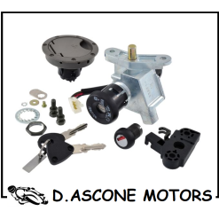 KIT COMPLETO QUADRO E SERRATURE COMPATIBILE YAMAHA AEROX 50 2004-2012